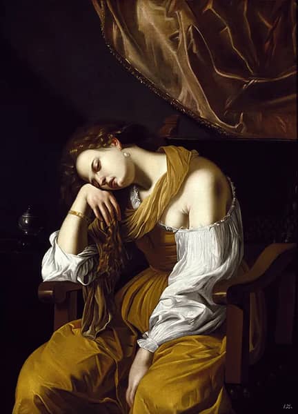 Mary Magdalene as the Melancholy | Oil Painting Reproduction