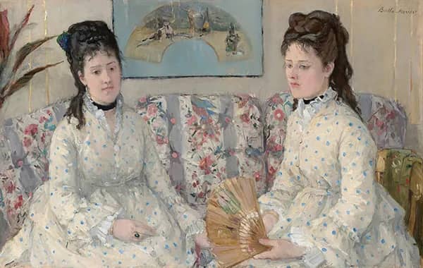 The Sisters 1869 by Berthe Morisot | Oil Painting Reproduction