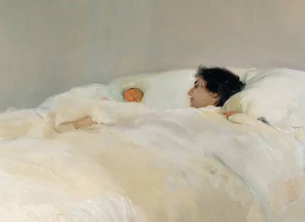 Mother 1900 by Joaquin Sorolla | Oil Painting Reproduction