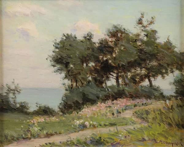 A Summer Day on Catawba Island Lake Erie 1910 | Oil Painting Reproduction