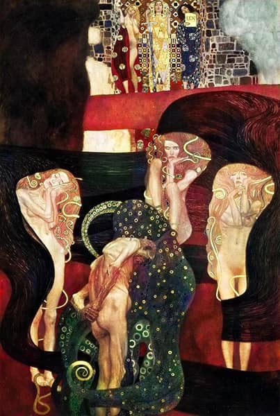 Jurisprudence by Gustav Klimt | Oil Painting Reproduction