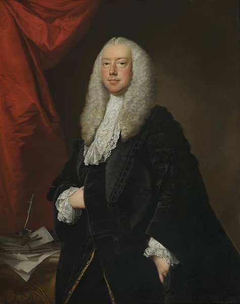 Charles Yorke c1756 by Thomas Hudson | Oil Painting Reproduction