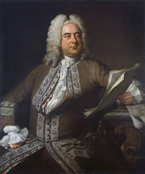 Georg Friedrich Handel 1749 by Thomas Hudson | Oil Painting Reproduction