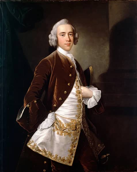 Portrait of a Man by Thomas Hudson | Oil Painting Reproduction