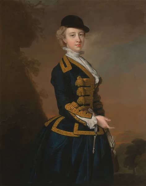 Portrait of a Young Woman of the Fortesque Family of Devon | Oil Painting Reproduction