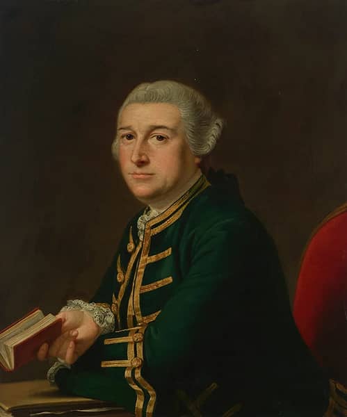 Portrait of David Garrick by Thomas Hudson | Oil Painting Reproduction