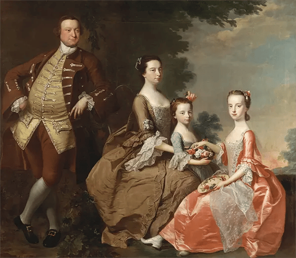 The Thistlethwayte Family 1758 | Oil Painting Reproduction