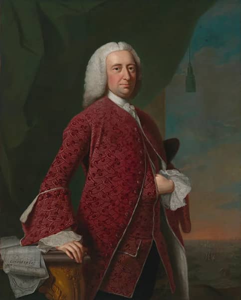 William Shirley 1750 by Thomas Hudson | Oil Painting Reproduction