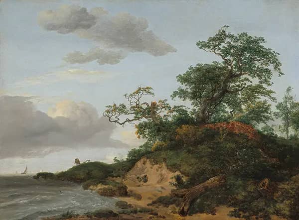 Dunes by the Sea 1648 by Jacob van Ruisdael | Oil Painting Reproduction