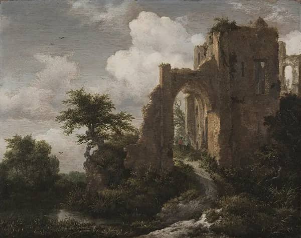 Entrance Gate of the Castle of Brederde c1655 | Oil Painting Reproduction