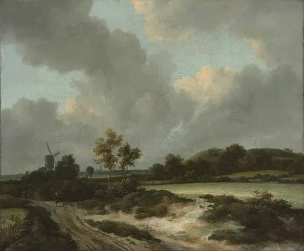 Grainfields by Jacob van Ruisdael | Oil Painting Reproduction