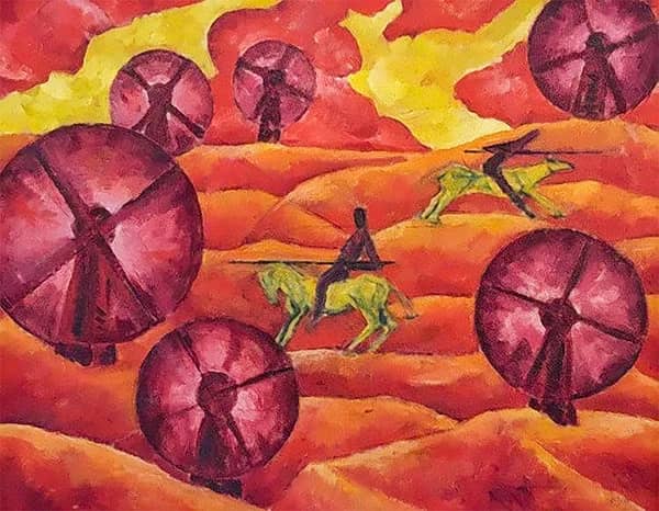 Don Quixote 1919 by Hanns Ludwig Katz | Oil Painting Reproduction