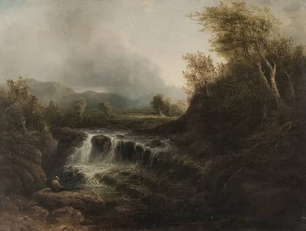 Paysage Norvegien by Jacob van Ruisdael | Oil Painting Reproduction