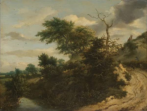 Sandy Track in the Dunes c1650 | Oil Painting Reproduction