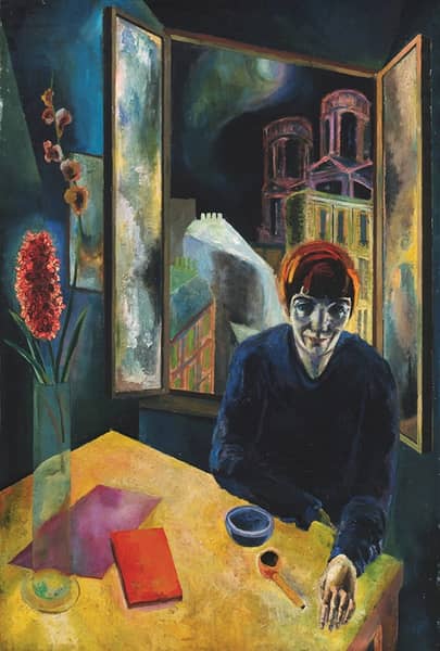 Portrait of Elisabeth Kracauer Ehrenreich 1935 | Oil Painting Reproduction