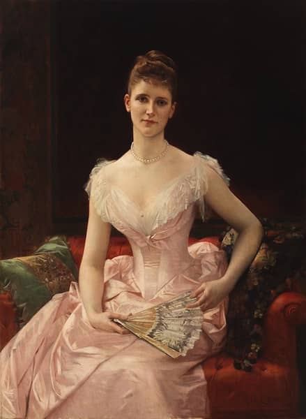Olivia Peyton Murray Cutting 1887 | Oil Painting Reproduction