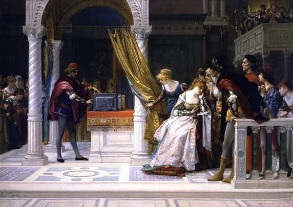 Portia from the Merchant of Venice | Oil Painting Reproduction