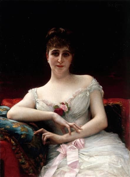 Portrait of Madame Edouard Herve | Oil Painting Reproduction