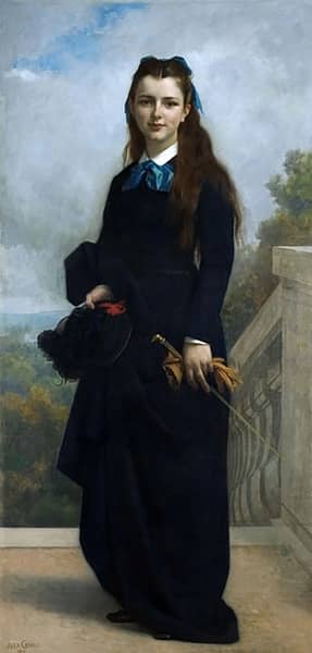Portrait of Miss Cornelia Lyman Warren Trustee of Wellesley | Oil Painting Reproduction