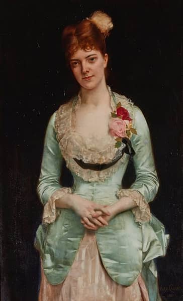 Portrait of Miss Matthews 1880 | Oil Painting Reproduction