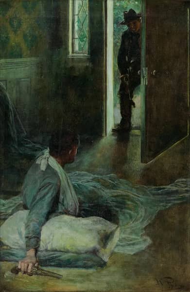 It was a Comrade from his Own Regiment | Oil Painting Reproduction