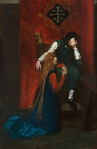 She Tricked Me Little Maid by Howard Pyle | Oil Painting Reproduction