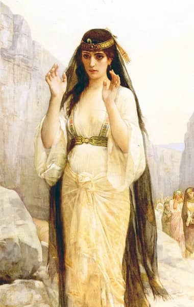 The Daughter of Jephthah by Alexandre Cabanel | Oil Painting Reproduction