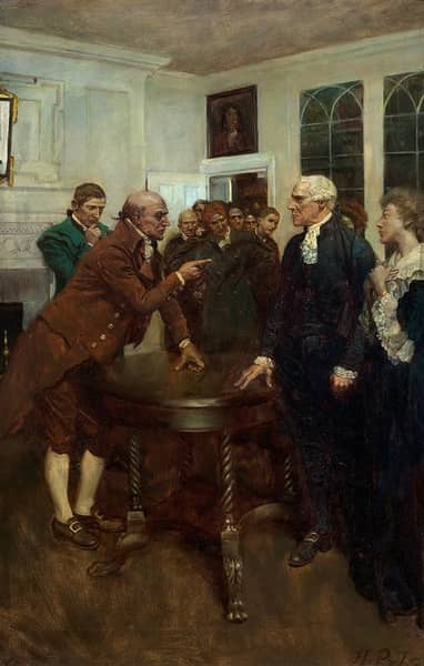 Take Care My Friend by Howard Pyle | Oil Painting Reproduction