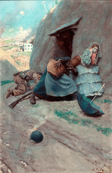The Shell by Howard Pyle | Oil Painting Reproduction