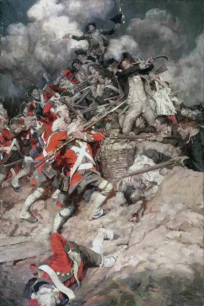 They Scrambled up the Parapet 1897 | Oil Painting Reproduction
