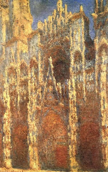 Rouen Cathedral the Portal 1894 | Oil Painting Reproduction
