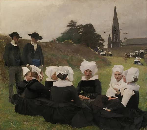 Breton Women at a Pardon 1887 | Oil Painting Reproduction
