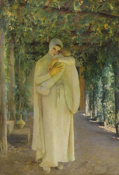 Madone of the Grtapevine 1888 | Oil Painting Reproduction