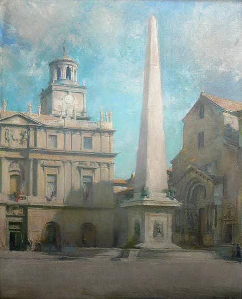 Saint Trophime a Arles 1914 | Oil Painting Reproduction