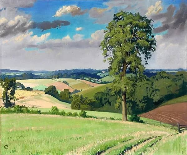 Ash Tree Farm by Isabel Codrington | Oil Painting Reproduction