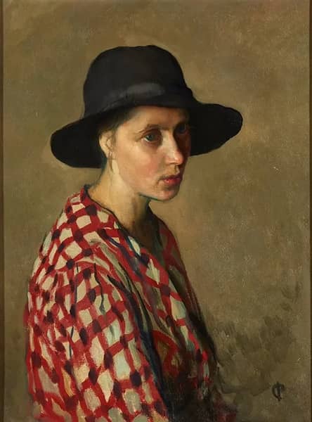 Peasant Girl by Isabel Codrington | Oil Painting Reproduction