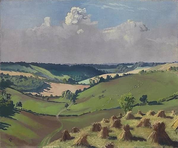 Wild Thyme Farm by Isabel Codrington | Oil Painting Reproduction