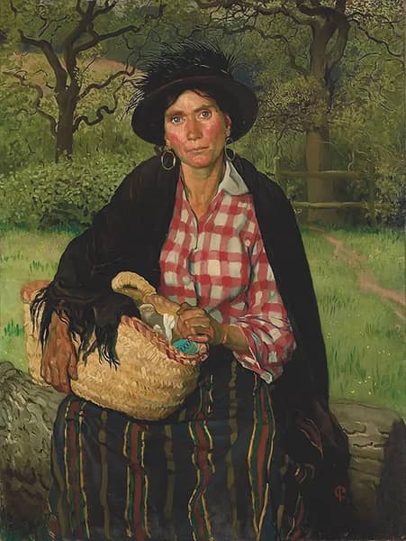 Zillah Lee Hawker by Isabel Codrington | Oil Painting Reproduction
