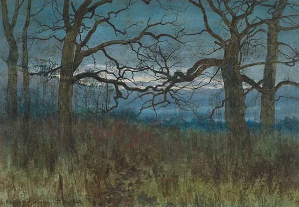 A Spinney in December 1882 | Oil Painting Reproduction
