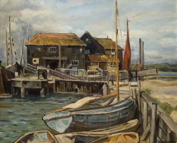 Birdham by Miguel Mackinlay | Oil Painting Reproduction