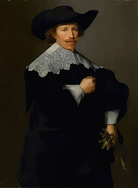 Portrait of a Gentleman 1636 | Oil Painting Reproduction