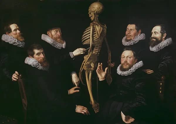 The Osteology Lesson of Dr Sebastiaen Egbertsz 1619 | Oil Painting Reproduction