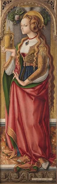 Mary Magdalene c1480 by Carlo Crivelli | Oil Painting Reproduction