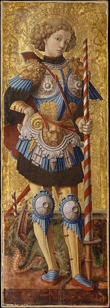 Portrait of Saint George 1472 | Oil Painting Reproduction
