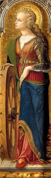 Saint Catherine of Alexandria 1476 | Oil Painting Reproduction