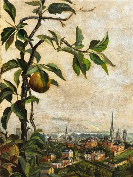 View of Vienna by Rudolf Ribarz | Oil Painting Reproduction