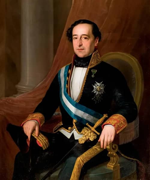 Portrait of a Gentleman from the Ducal House of Vistahermosa 1861 | Oil Painting Reproduction