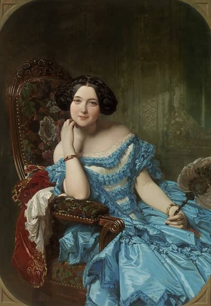 Portrait of Amalia de Llano | Oil Painting Reproduction