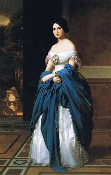 Portrait of Leocadia Zamora y Quesada 1847 | Oil Painting Reproduction