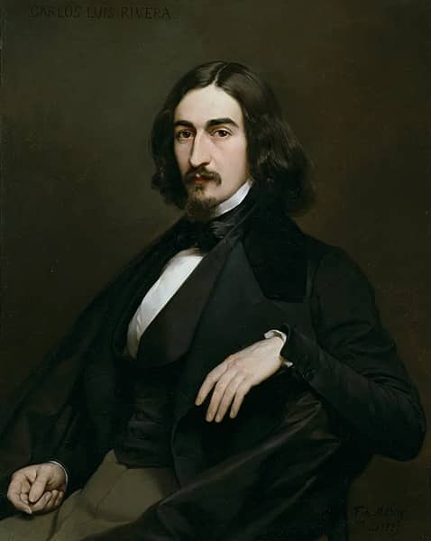 The Painter Carlos Luis de Ribera 1839 | Oil Painting Reproduction
